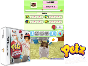 Petz - Hamsterz Superstars (USA) (En,Fr,De,Es,It,Nl,Sv,No,Da) Cover